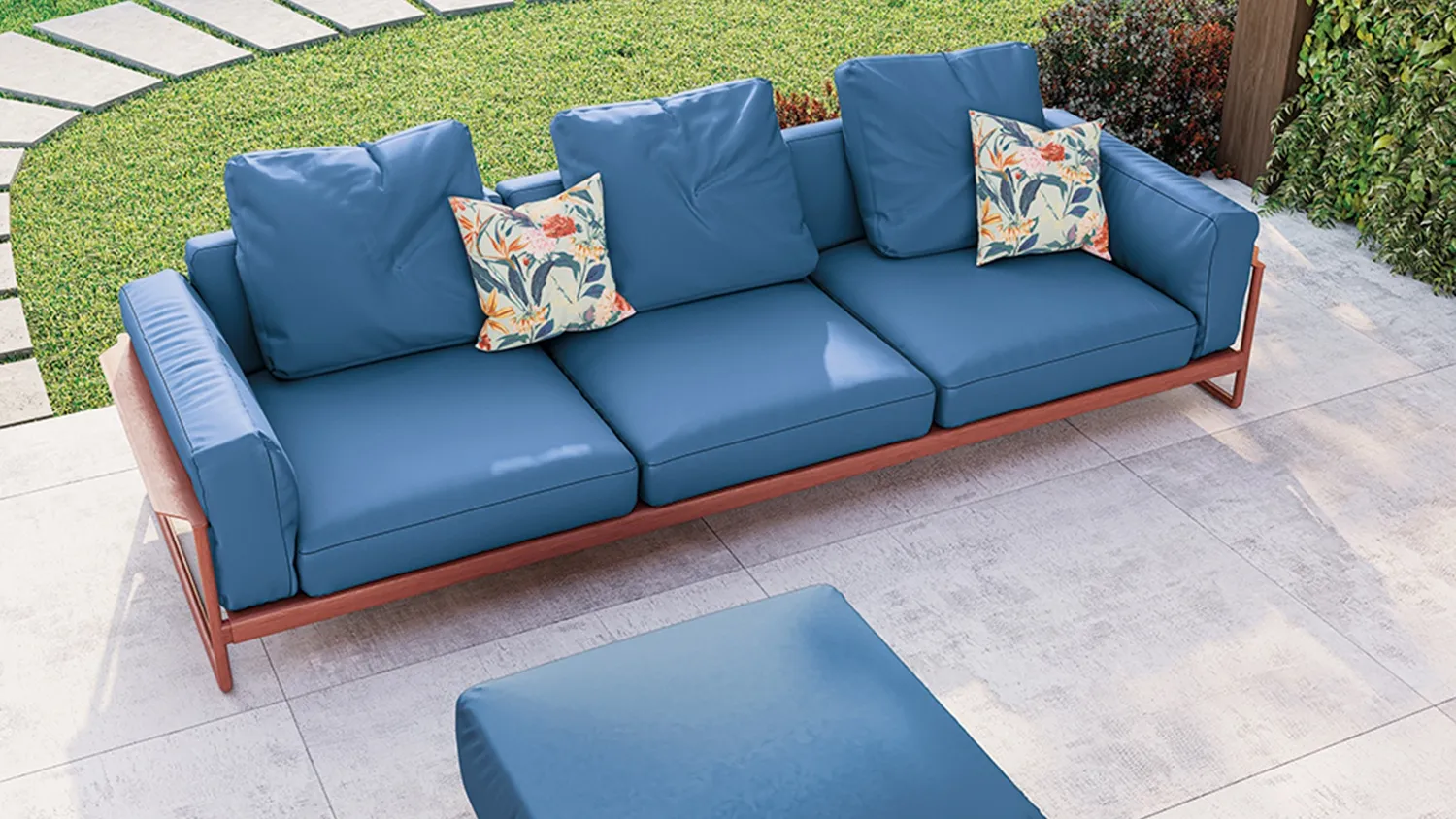 Tecido impermeável Acquablock, uma opção versátil para vários ambientes.