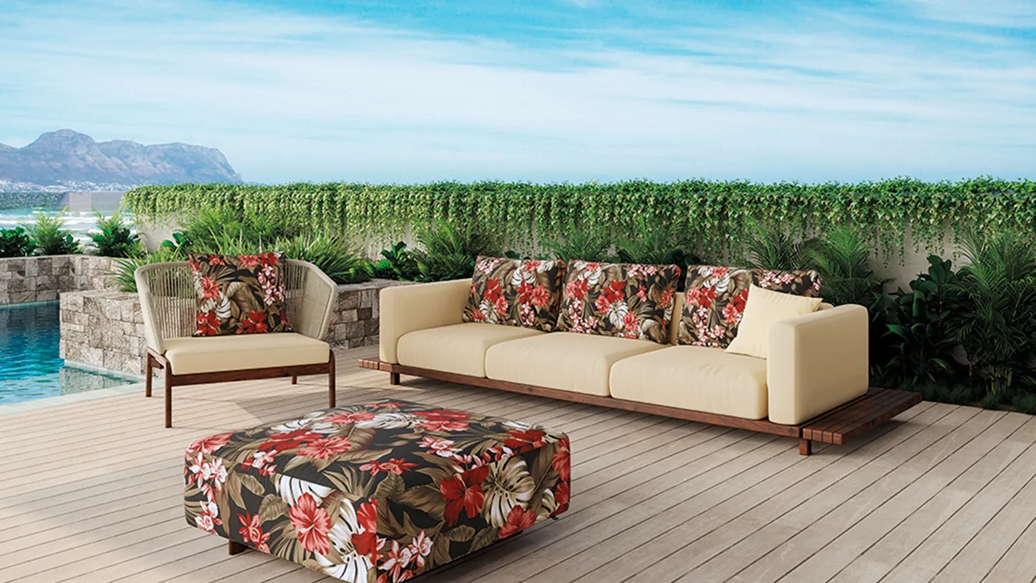 De que é feito o tecido Acquablock e onde encontrá-lo?