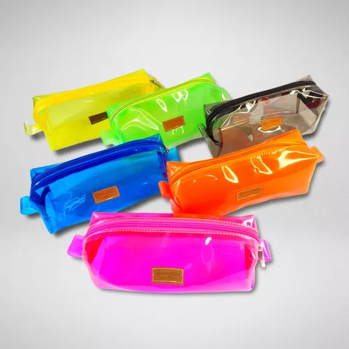 Necessaires e Pochetes Vibrantes: Explore o Potencial do Plástico Cristal Colorido