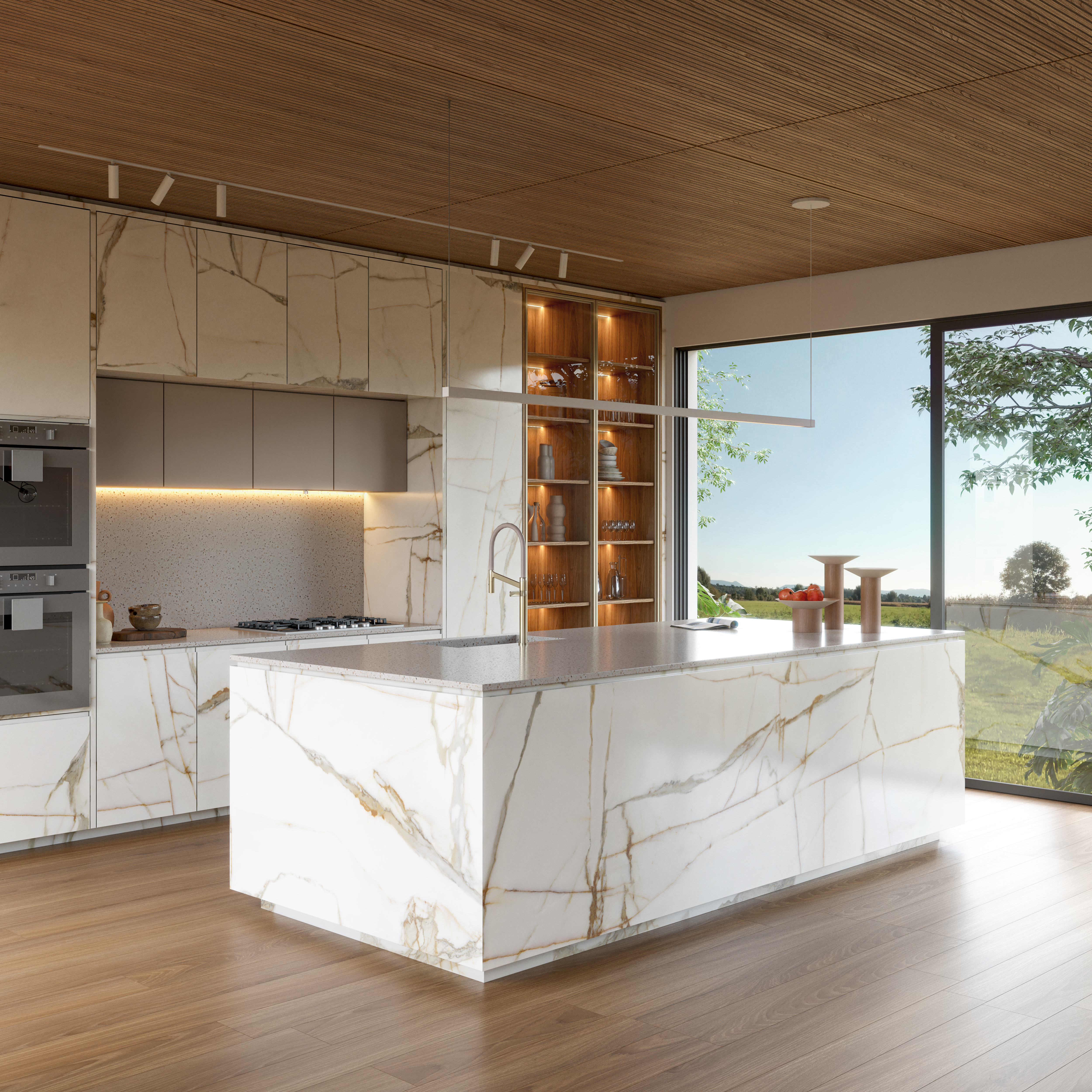 Chapa Panaflex Marmorizada Calacata: o toque de elegância que transforma qualquer ambiente