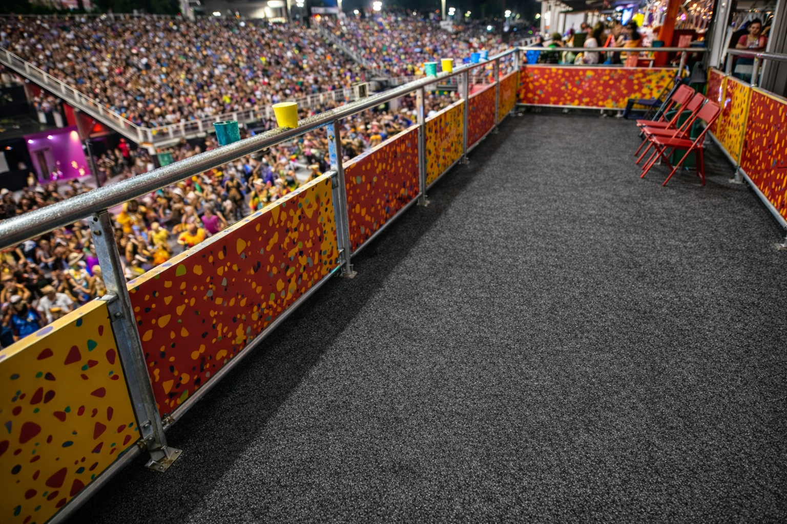 Carpete com Resina: praticidade e estilo para eventos e decoração